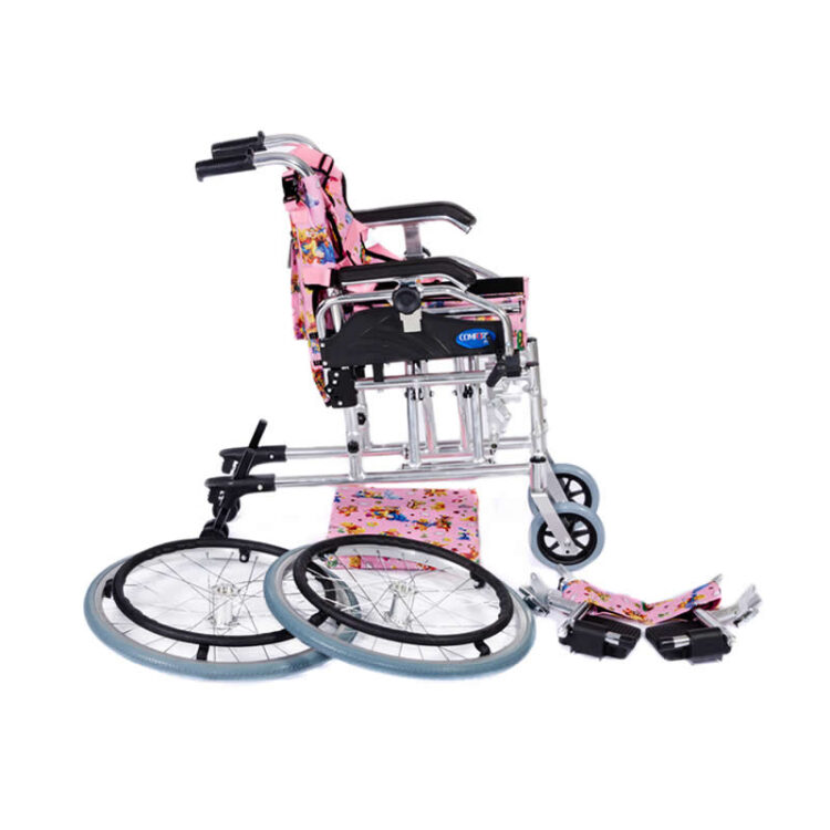 Pediatrik Alüminyum Tekerlekli Sandalye Comfort Plus KY980LQ-30