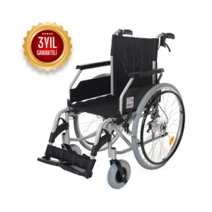 R222 Özellikli Alüminyum Manuel Tekerlekli Sandalye